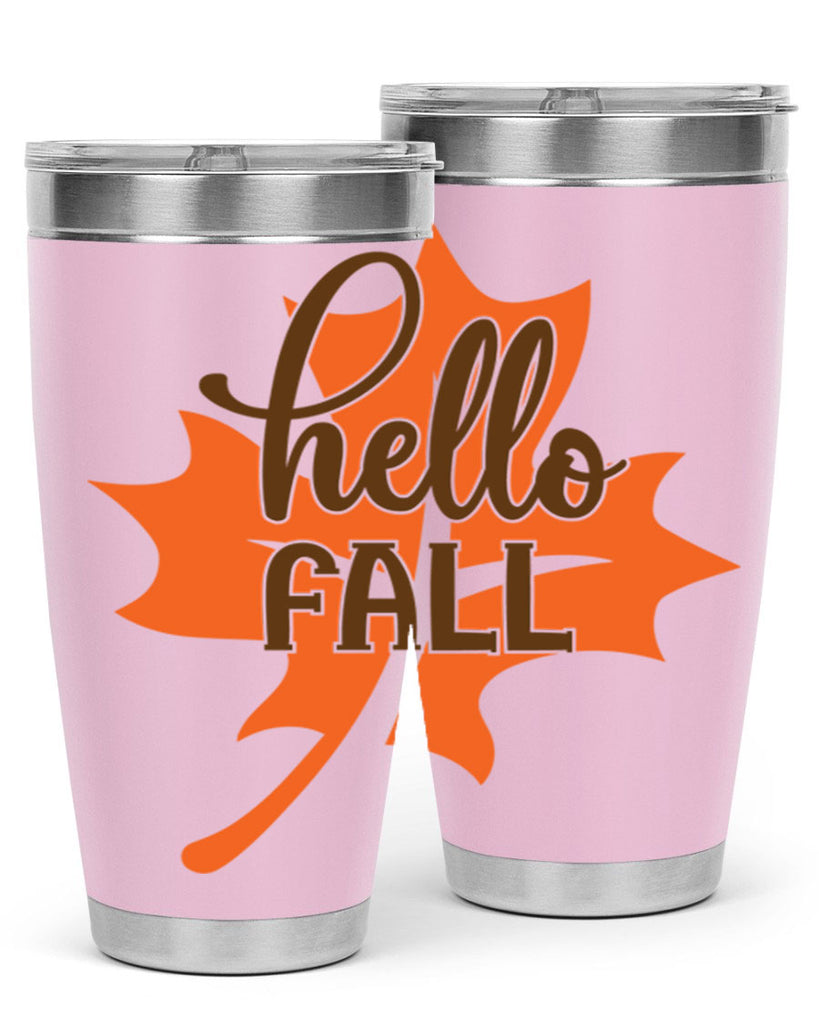 Hello Fall 273#- fall- Tumbler