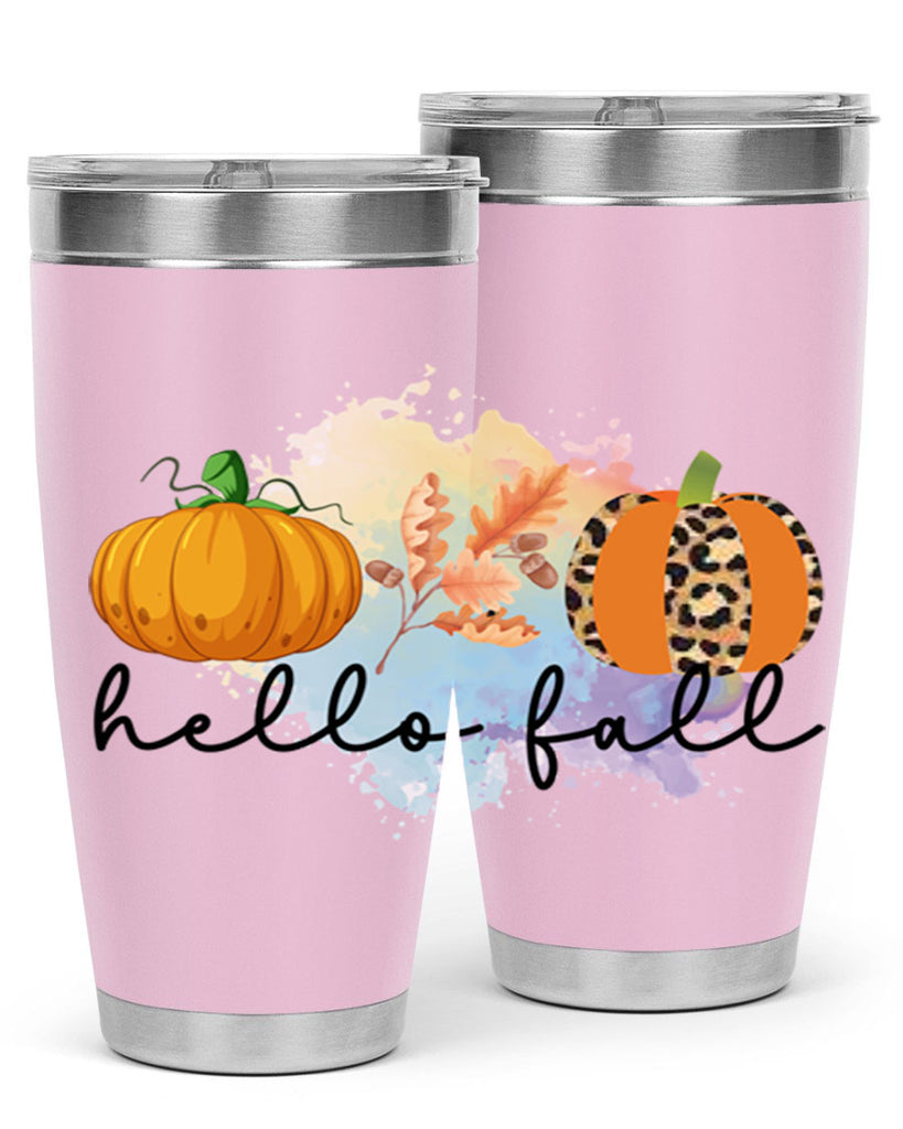 Hello Fall 277#- fall- Tumbler