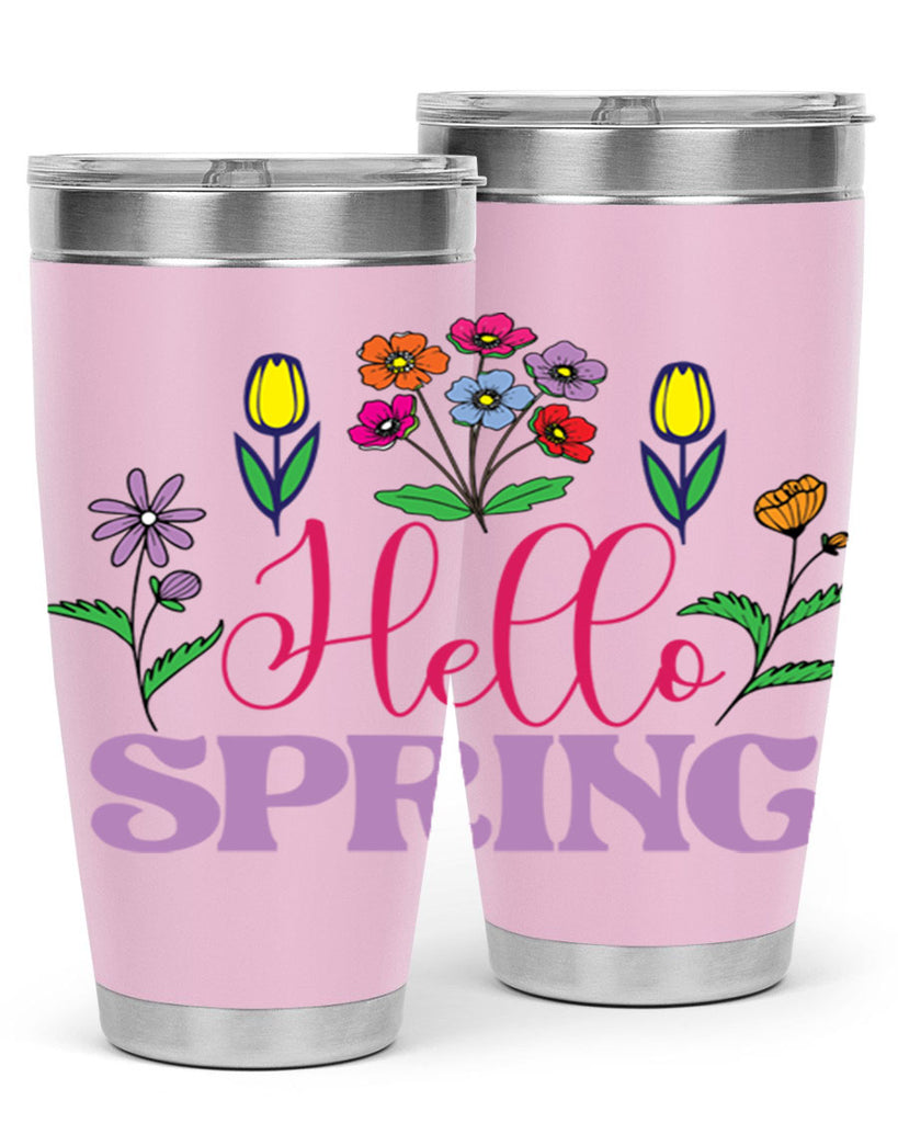 Hello Spring  233#- spring- Tumbler