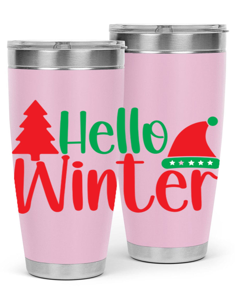 Hello Winter 180#- winter- Tumbler