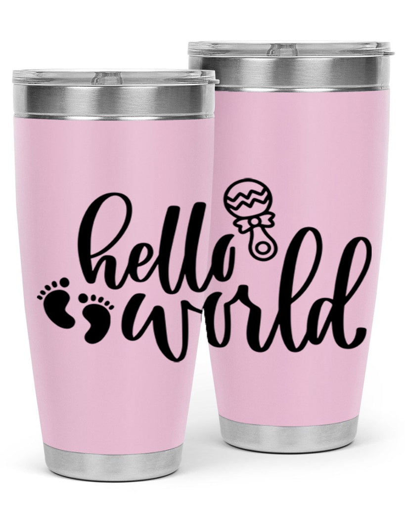 Hello World Style 90#- baby- tumbler