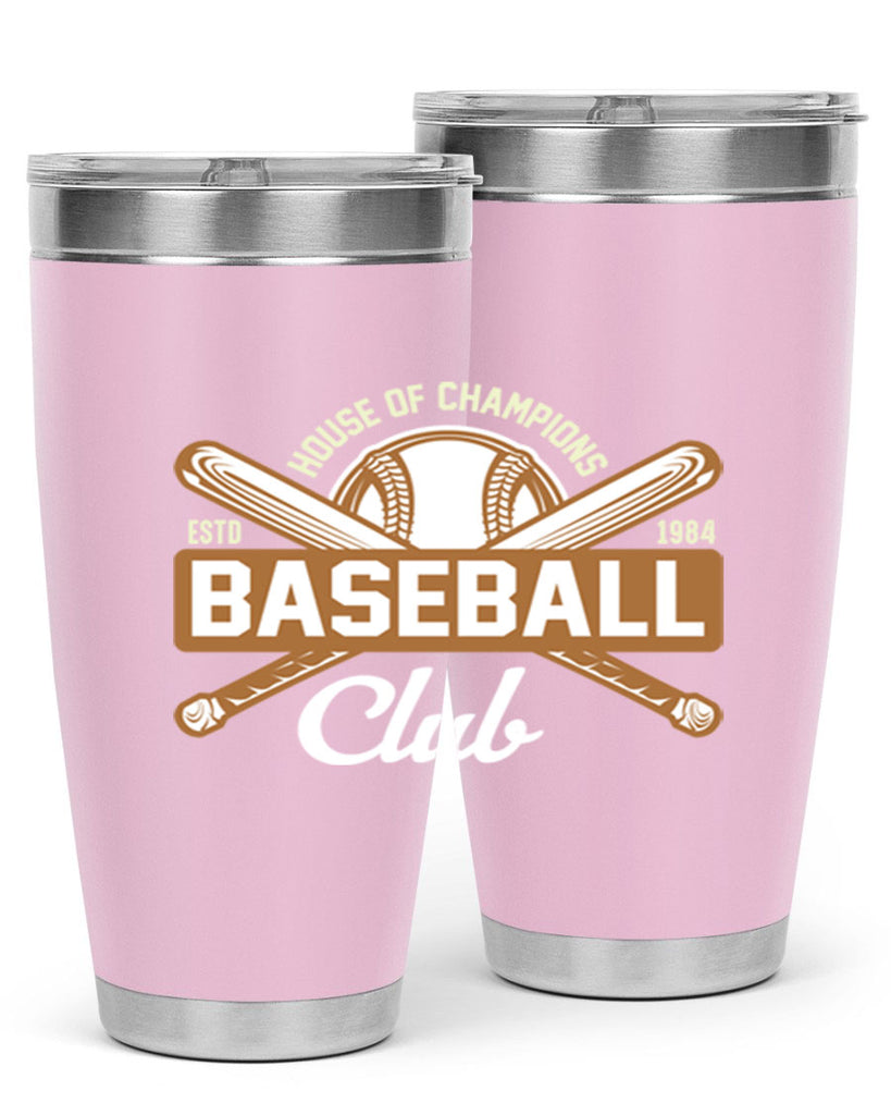 House 1178#- baseball- Tumbler