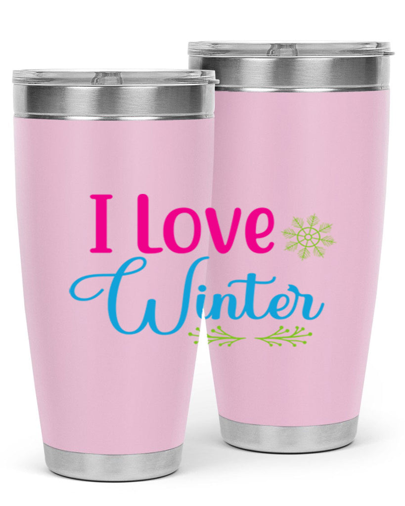 I Love Winter 225#- winter- Tumbler
