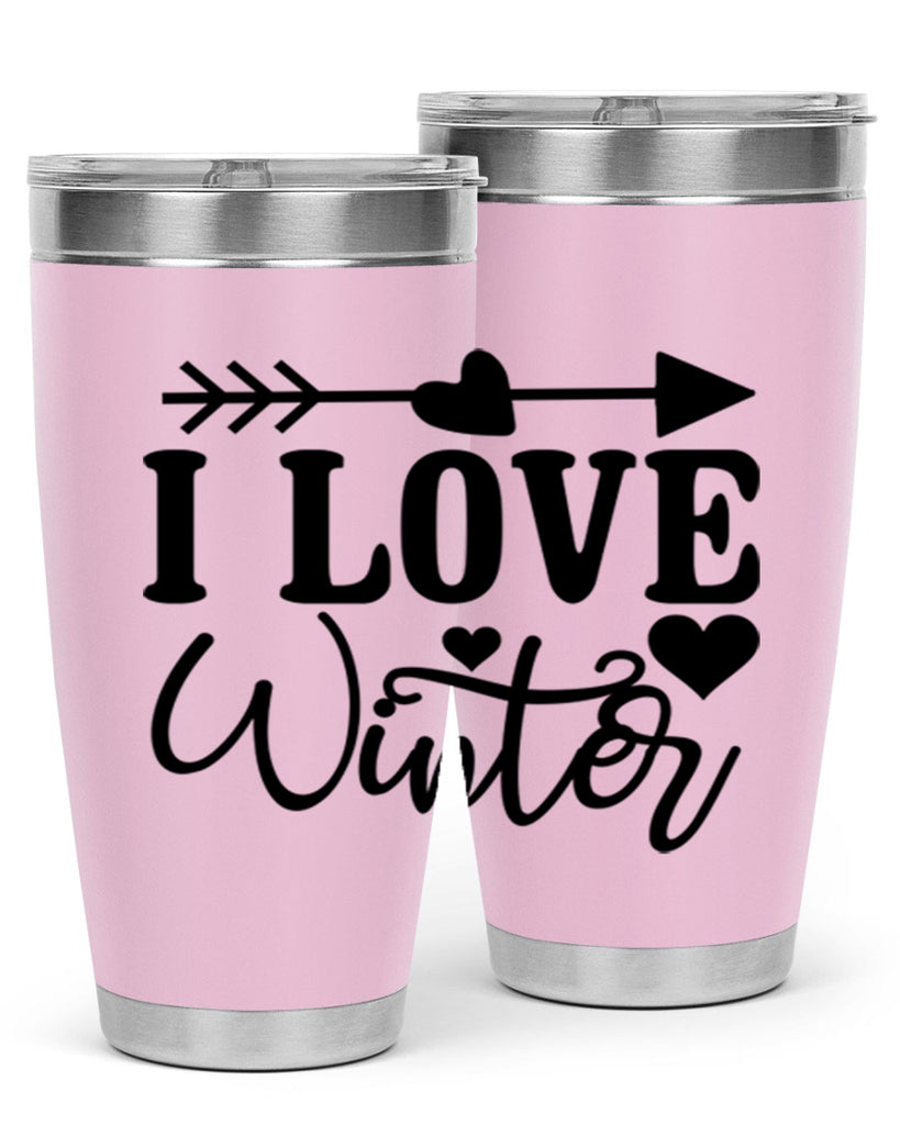 I Love Winter 227#- winter- Tumbler