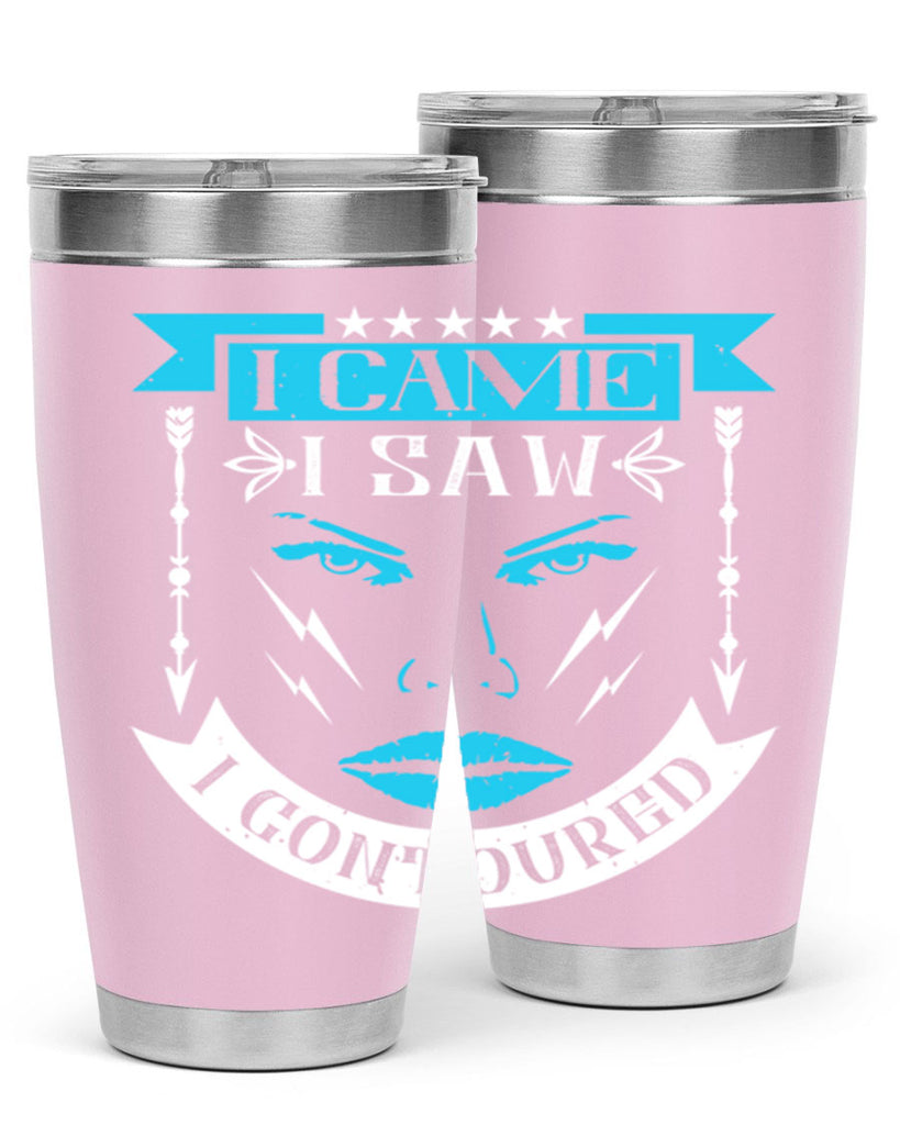 I came I saw I contoured Style 209#- make up- Tumbler