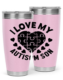 I love my Style 45#- autism- Tumbler