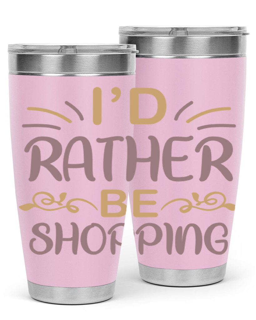 Id Rather Be Shopping 109#- fashion- Cotton Tank