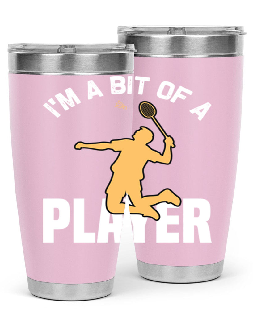 Im a bit 1071#- badminton- Tumbler