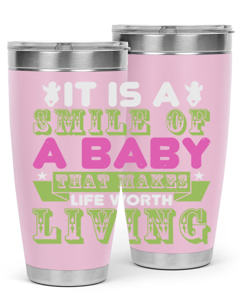 It is a smile of a baby Style 188#- baby- tumbler