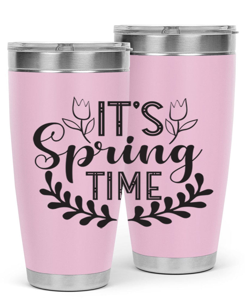 It's spring time281#- spring- Tumbler