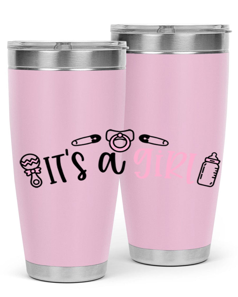 Its A Girl Style 78#- baby- tumbler