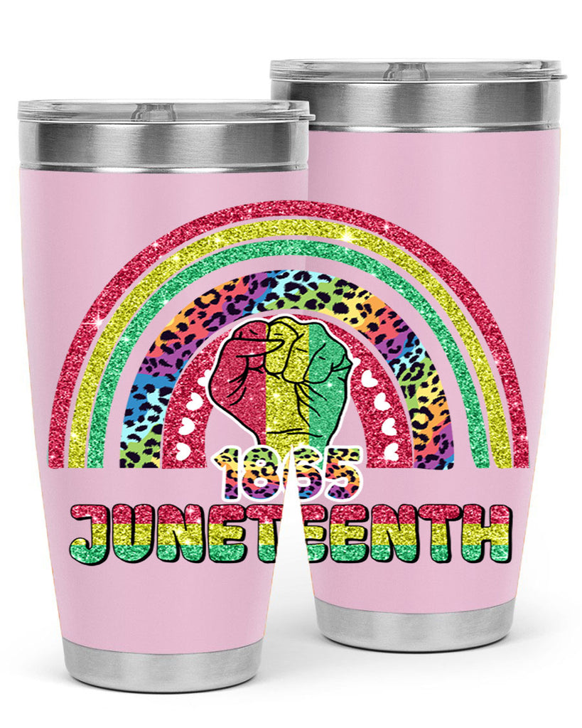 Juneteenth 1865 Rainbow 19#- Juneteenth- tumbler