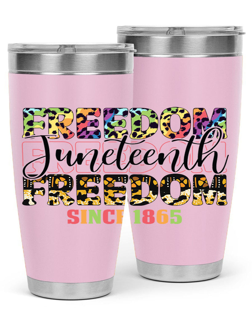 Juneteenth Freedom Since 1865 Png 36#- Juneteenth- tumbler