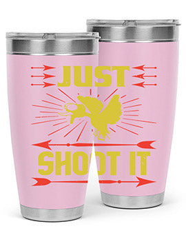 Just shoot it Style 32#- duck- Tumbler