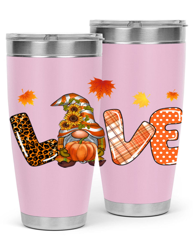 LOVEFallGnomeAutumn 416#- fall- Tumbler