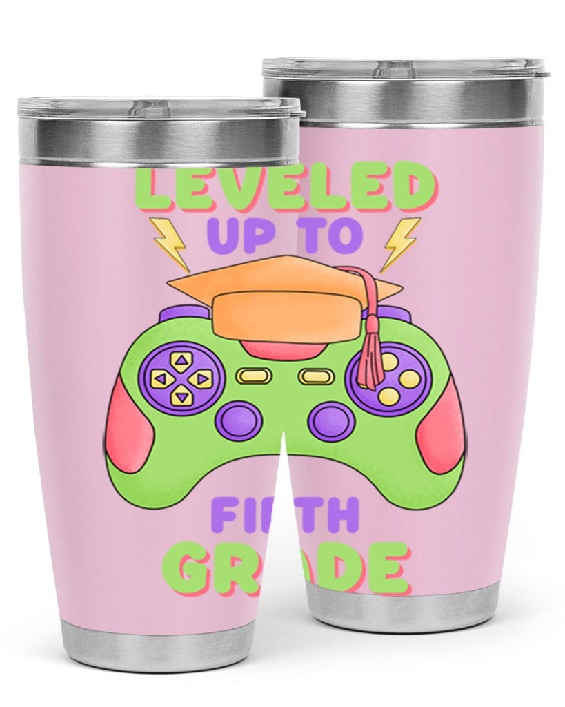 Leveled up to 5th Grade 17#- 5th grade- Tumbler