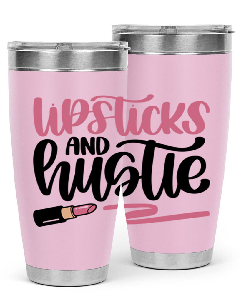 Lipstick And Hustie Style 58#- make up- Tumbler