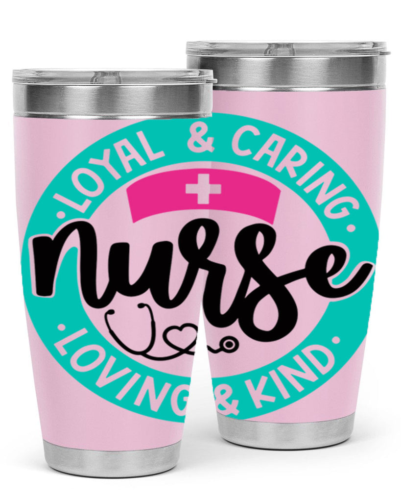 Loyal Caring Nurse Loving Kind Style Style 133#- nurse- tumbler