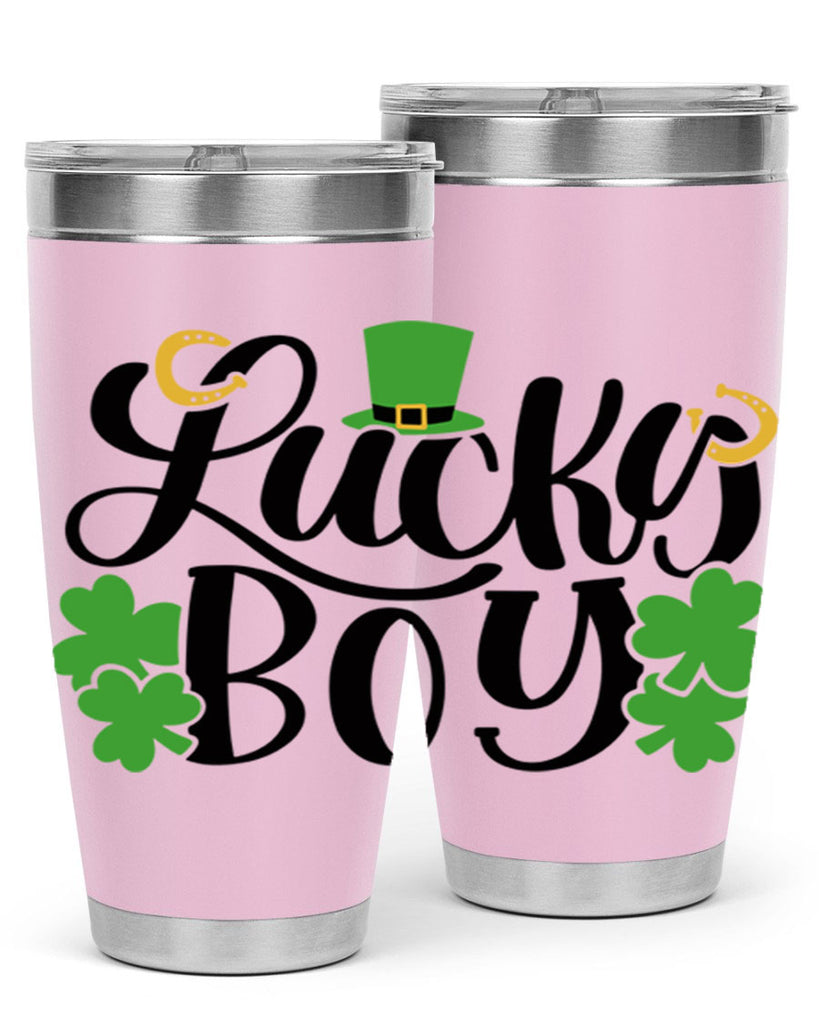 Lucky Boy Style 59#- St Patricks Day- Tumbler