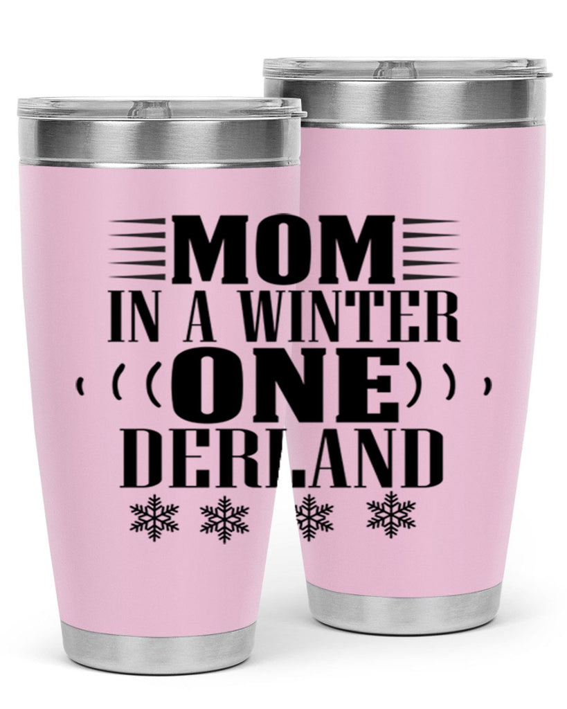 MOM IN A WINTER ONE DERLAND 322#- winter- Tumbler