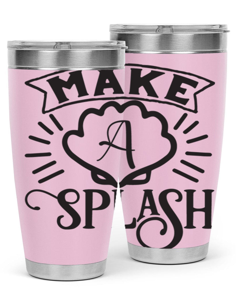 Make a splash 312#- mermaid- Tumbler