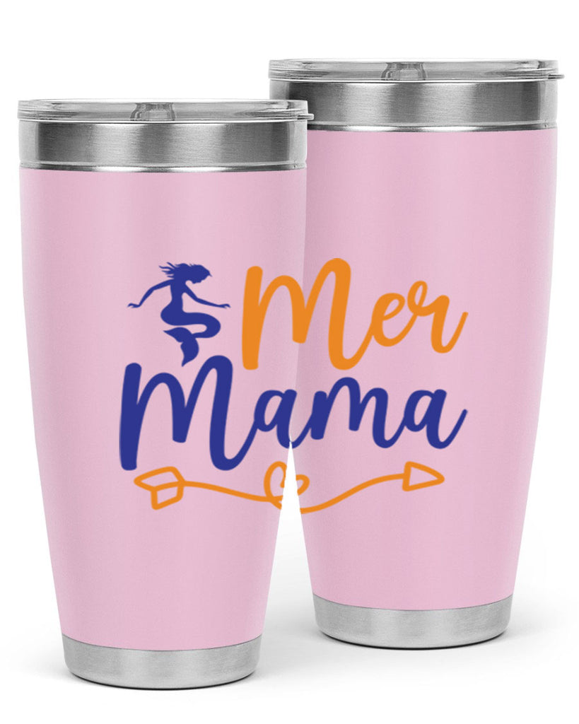 Mer Mama 331#- mermaid- Tumbler