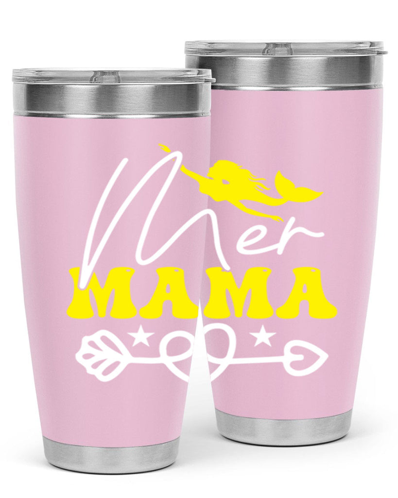 Mer Mama 332#- mermaid- Tumbler