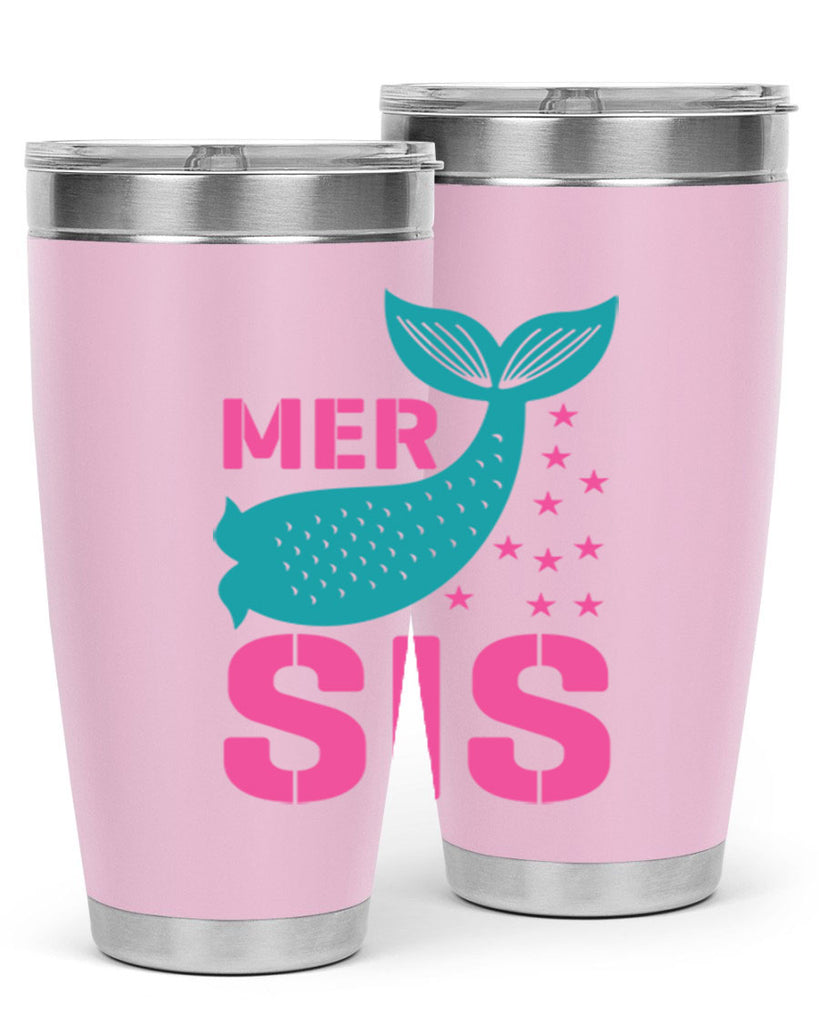 Mer Sis 345#- mermaid- Tumbler
