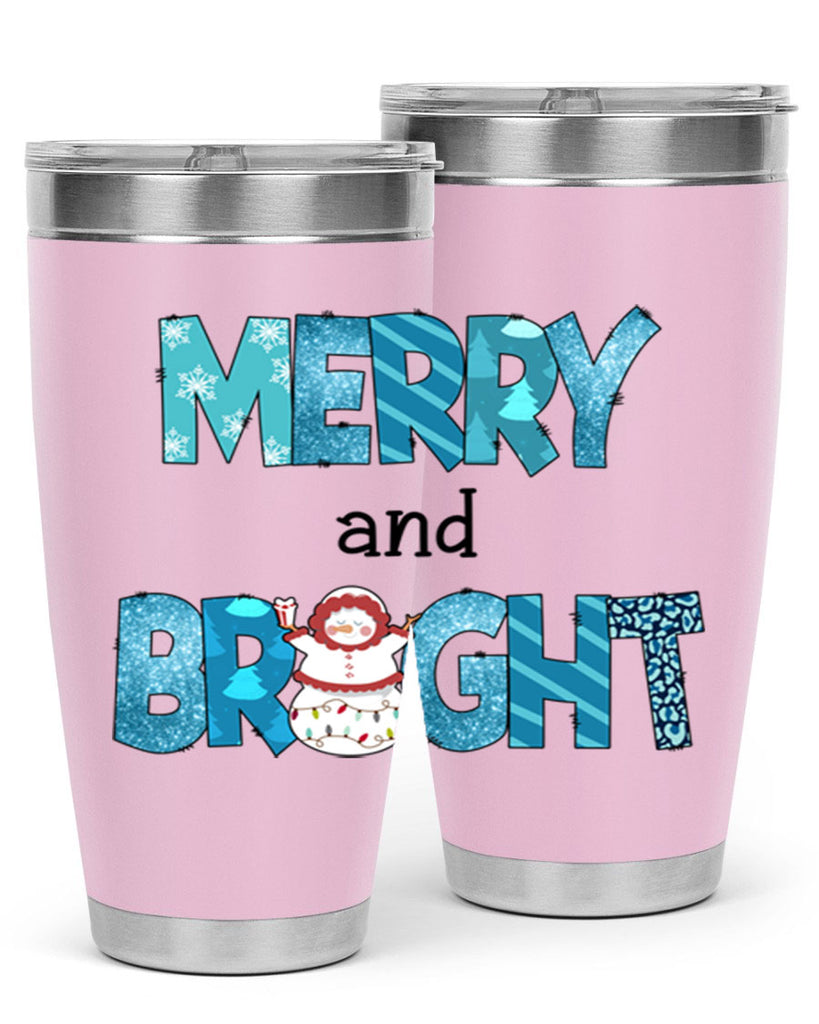 Merry and Bright 321#- winter- Tumbler