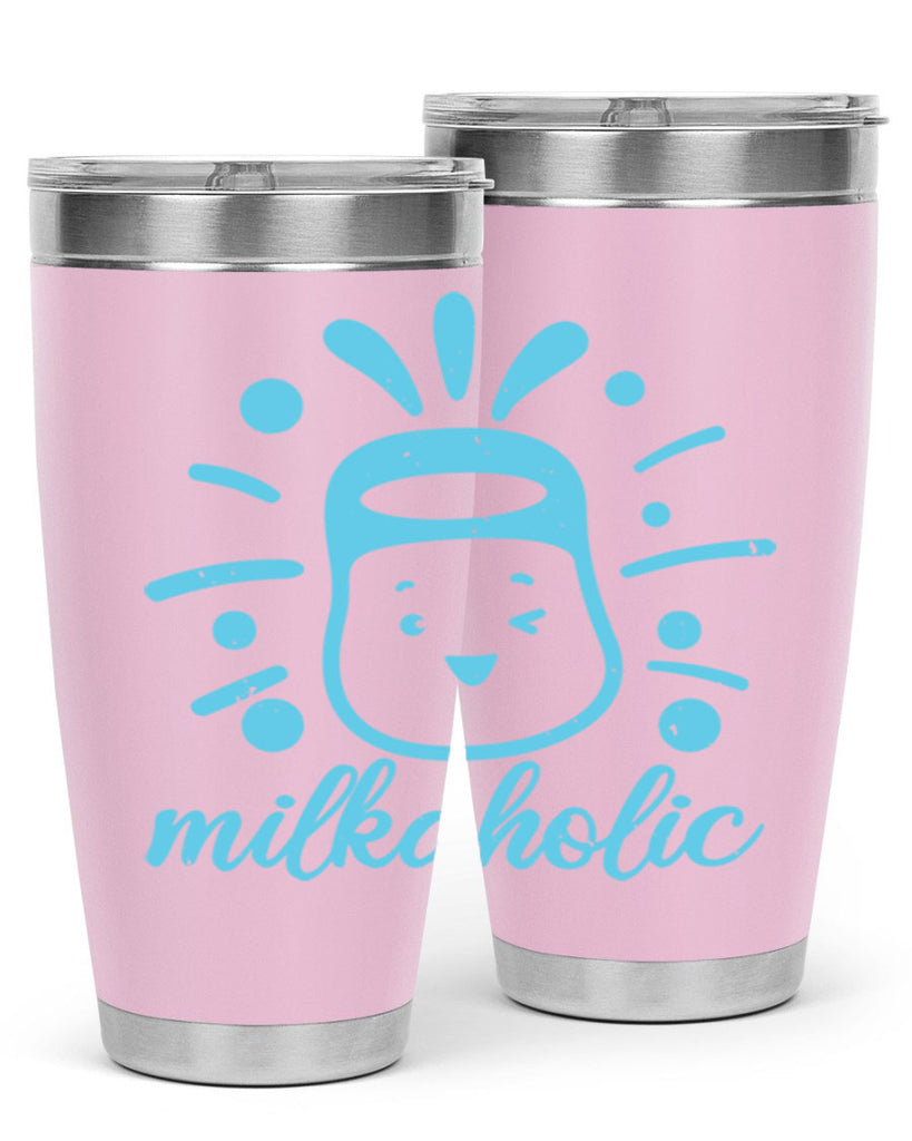 Milkaholic Style 29#- baby shower- tumbler