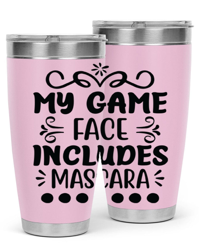 My Game Face Includes Mascara 128#- fashion- Cotton Tank