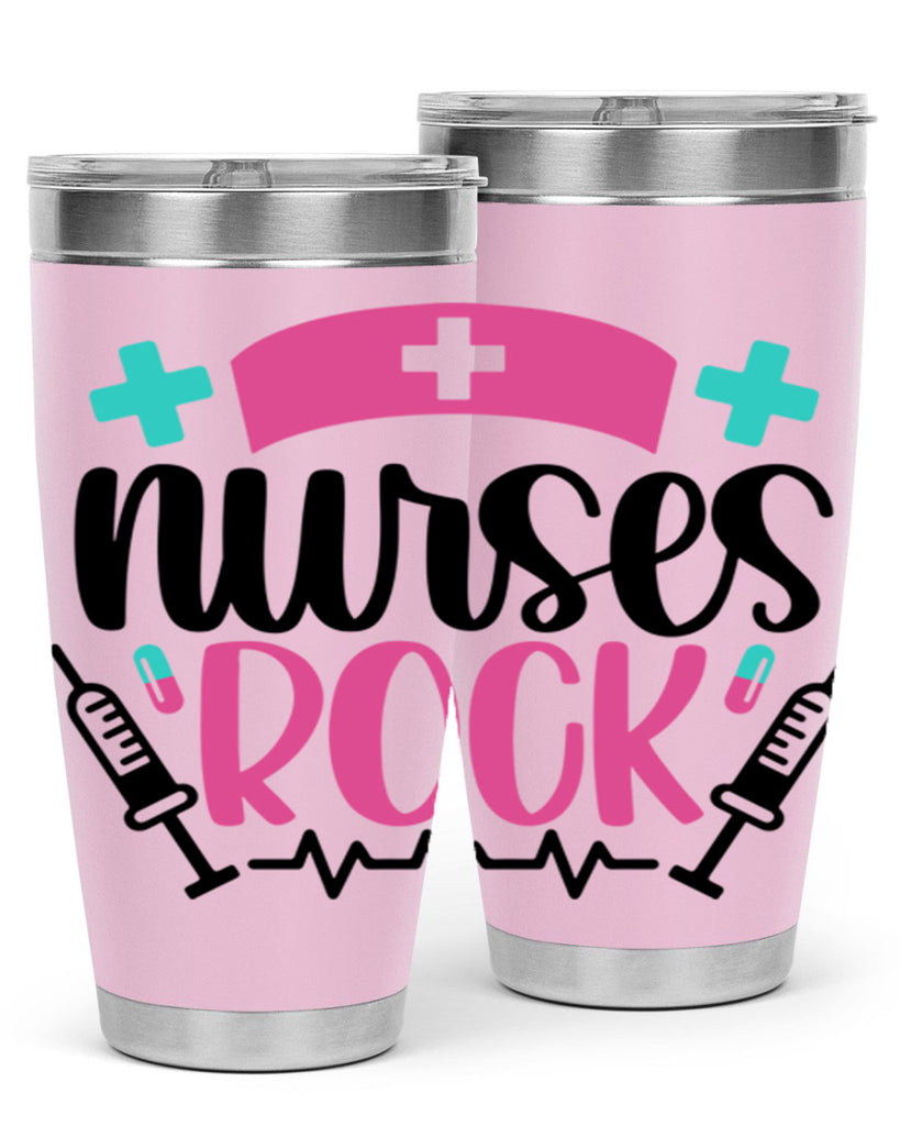 Nurses Rock Style Style 79#- nurse- tumbler