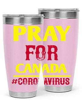Pray For Canada Style 7#- corona virus- Tumbler