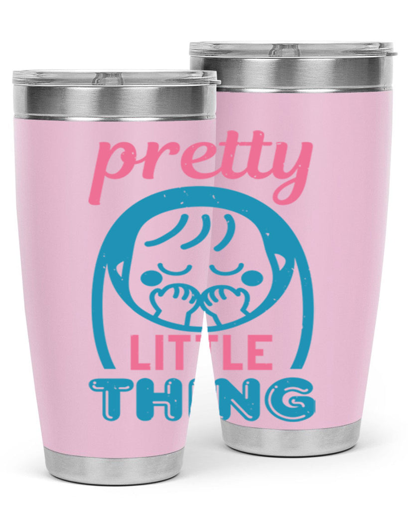 Pretty little Thing Style 19#- baby shower- tumbler