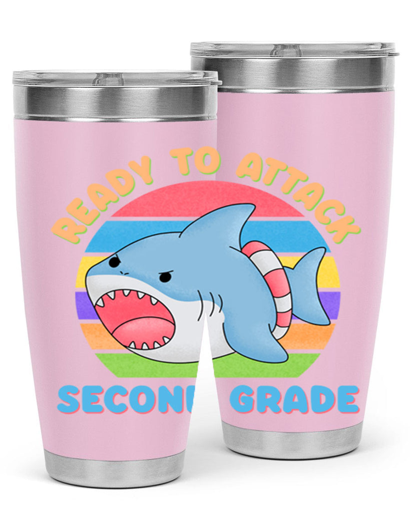 Ready to Attack 2nd Grade 19#- second grade- Tumbler