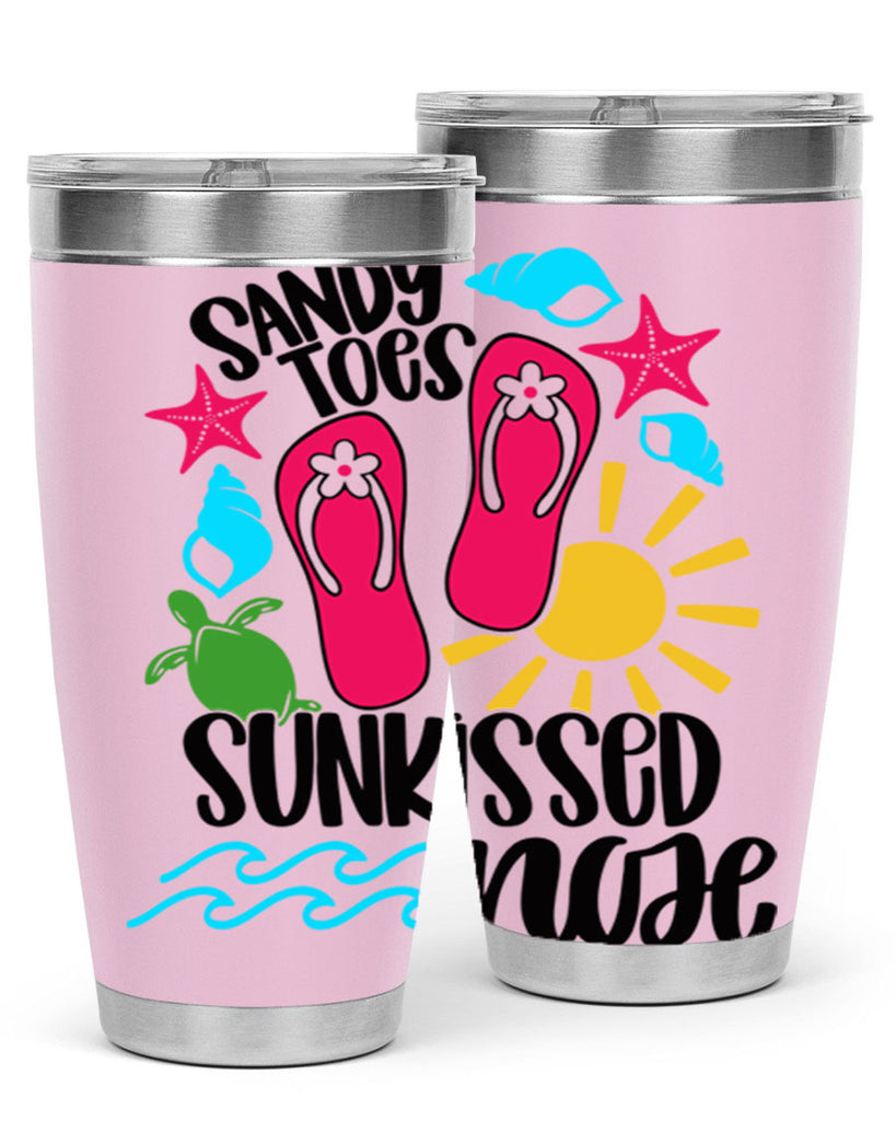 Sandy Toes Sunkissed Nose Style 27#- summer- Tumbler