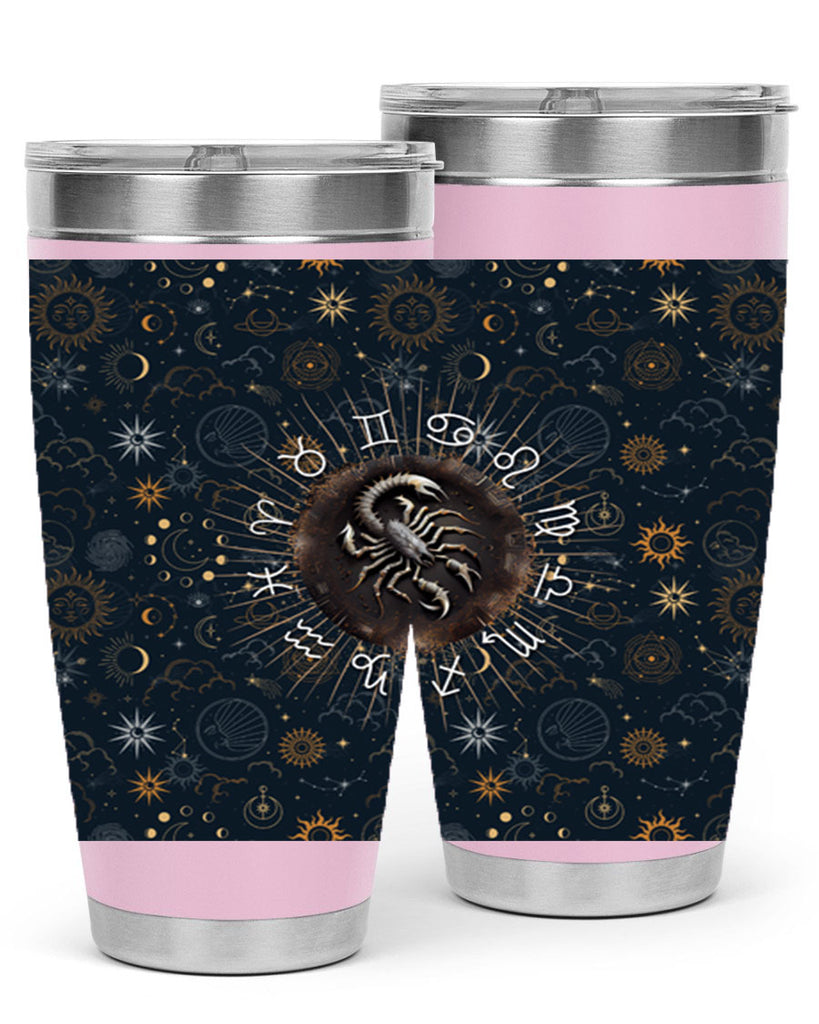 Scorpius Straight 466#- zodiac- Tumbler