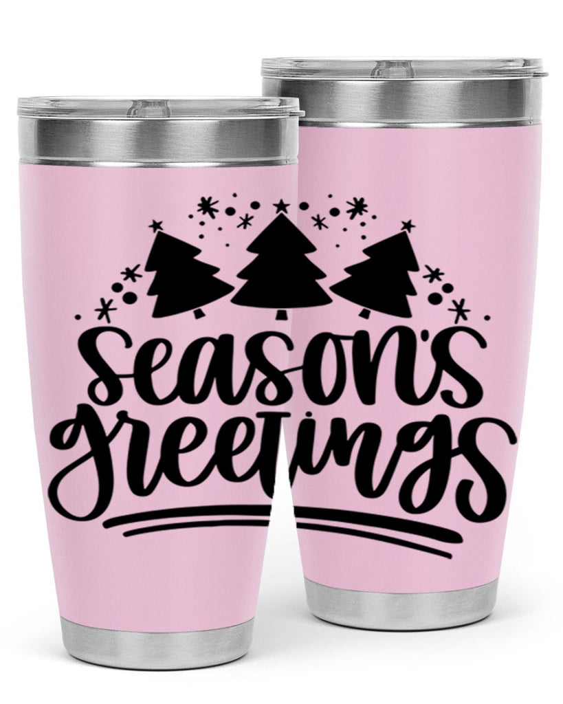 Seasons Greetings345#- winter- Tumbler