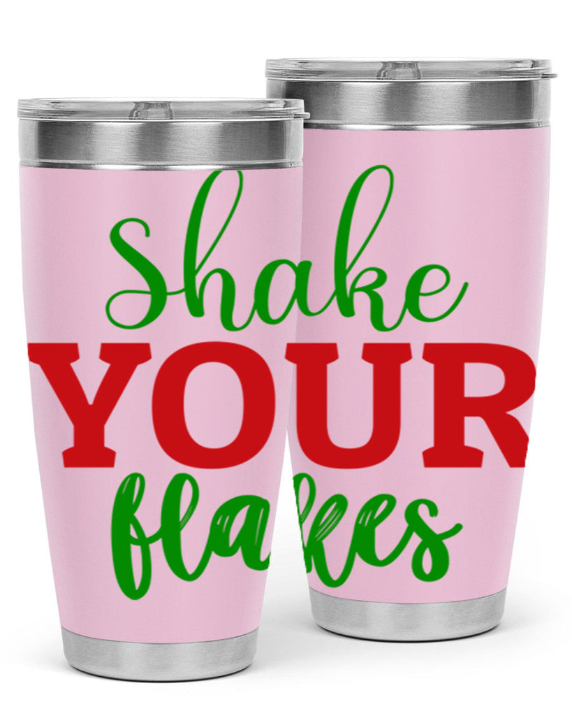 Shake Your Flakes 355#- winter- Tumbler
