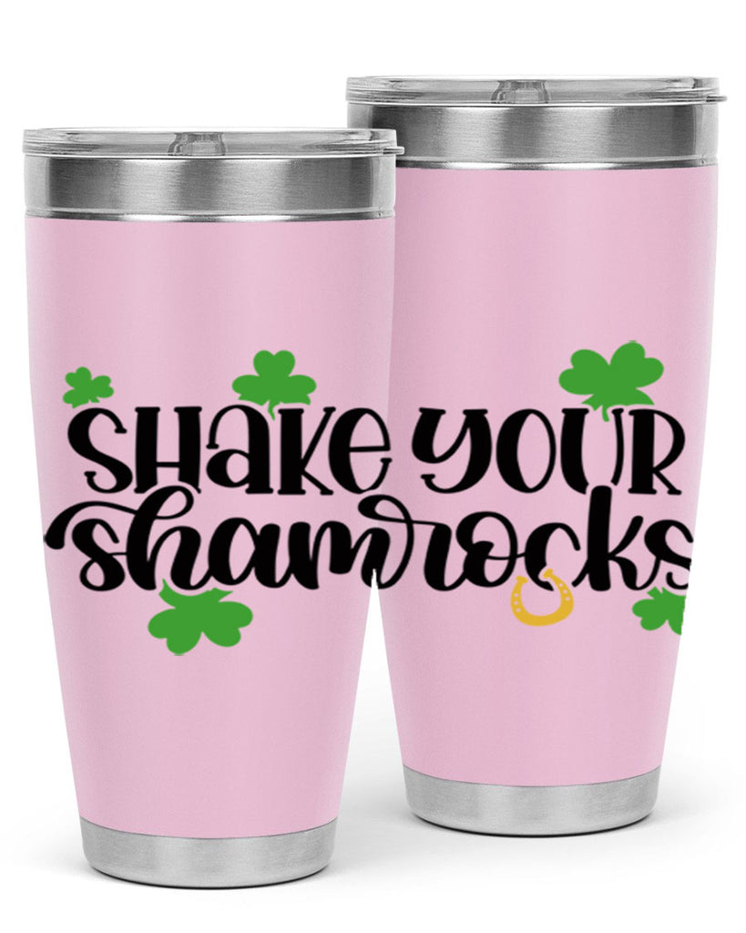Shake Your Shamrocks Style 32#- St Patricks Day- Tumbler