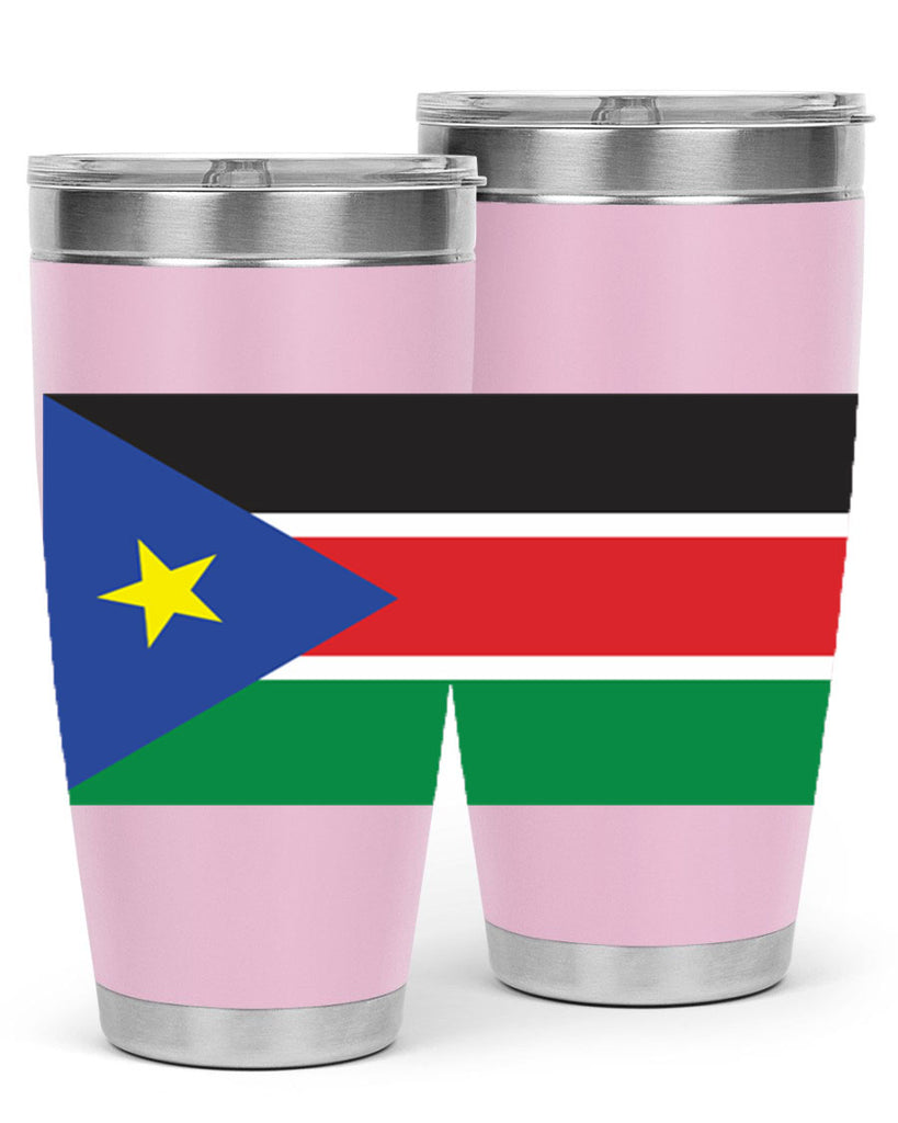 South Sudan 34#- world flags- Tumbler