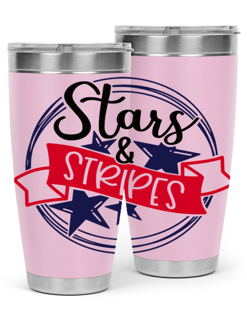 Stars StripeS Style 174#- Fourt Of July- Tumbler