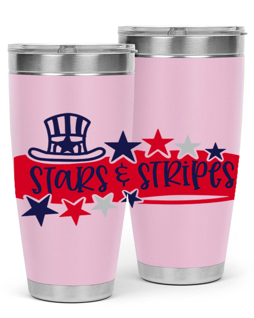 Stars Stripes Style 175#- Fourt Of July- Tumbler