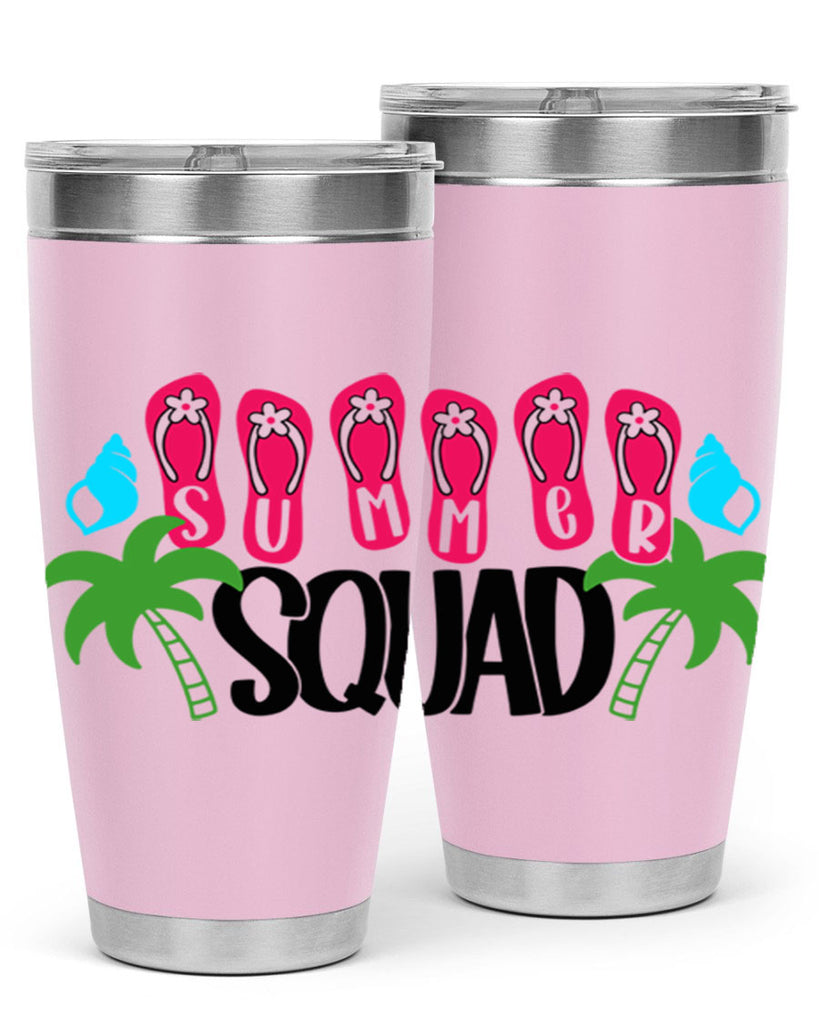 Summer Squad Style 22#- summer- Tumbler