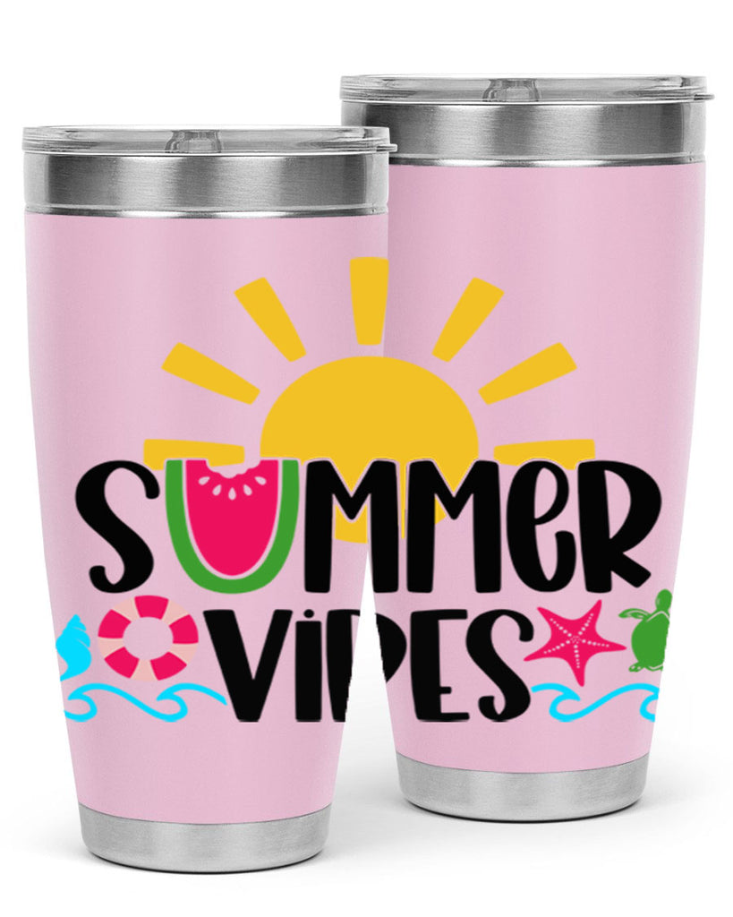 Summer Vibes Style 19#- summer- Tumbler