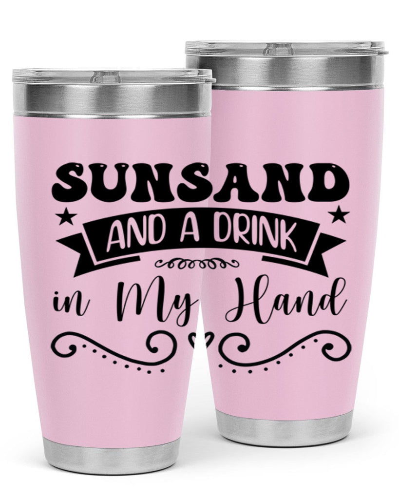 Sunsandandadrinkin 484#- zodiac- Tumbler