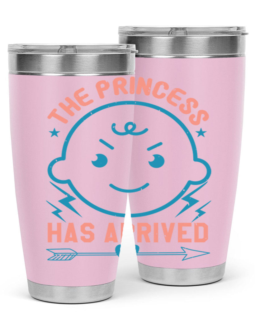 The princess has arrived Style 10#- baby shower- tumbler