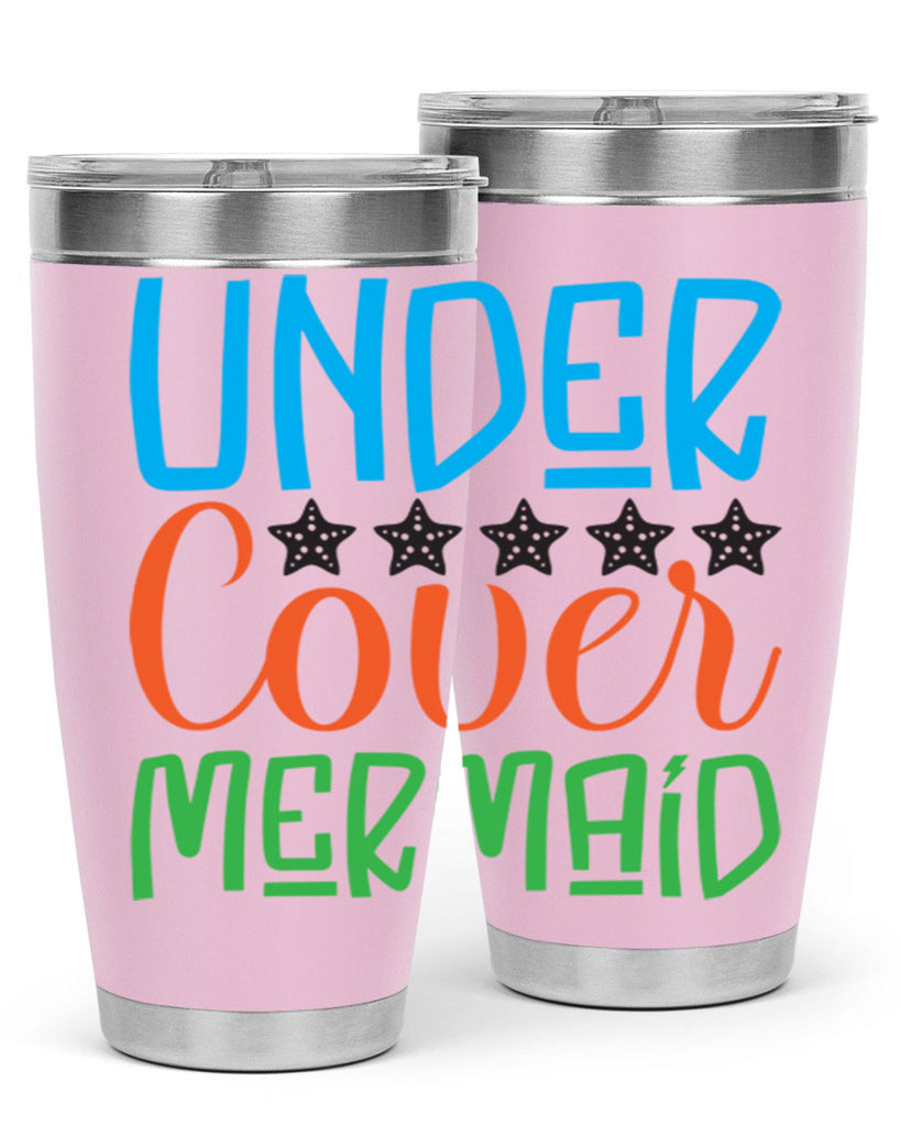 Under Cover Mermaid 648#- mermaid- Tumbler
