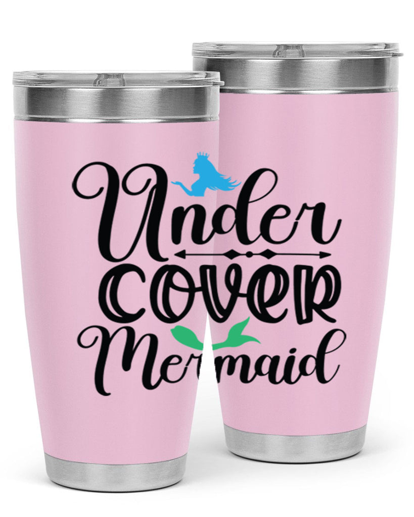 Under Cover Mermaid 651#- mermaid- Tumbler