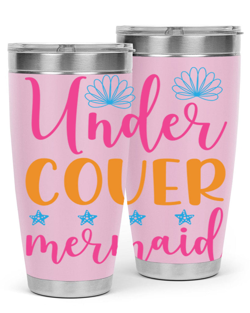 Under Cover Mermaid Design 653#- mermaid- Tumbler